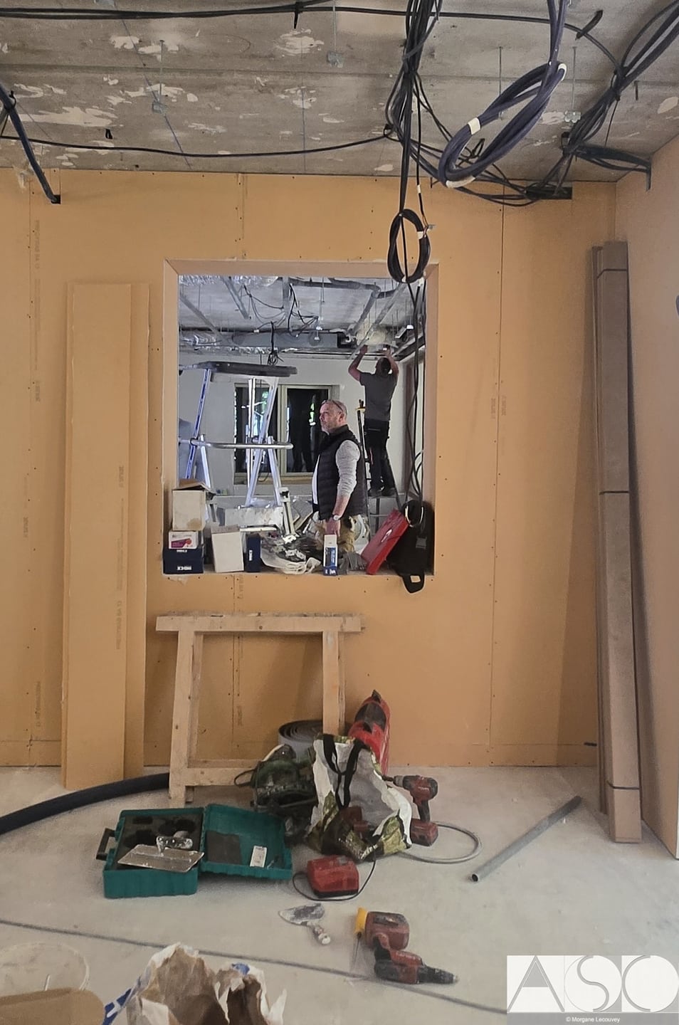 Chantier en cours — Réaménagement d'un Espace Spa — Hôtellerie (Vue 19)