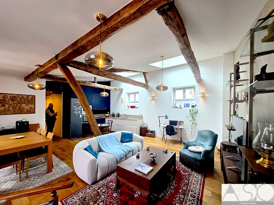 Après travaux — Rénovation et Isolation d'un Appartement de 110 m² à Paris