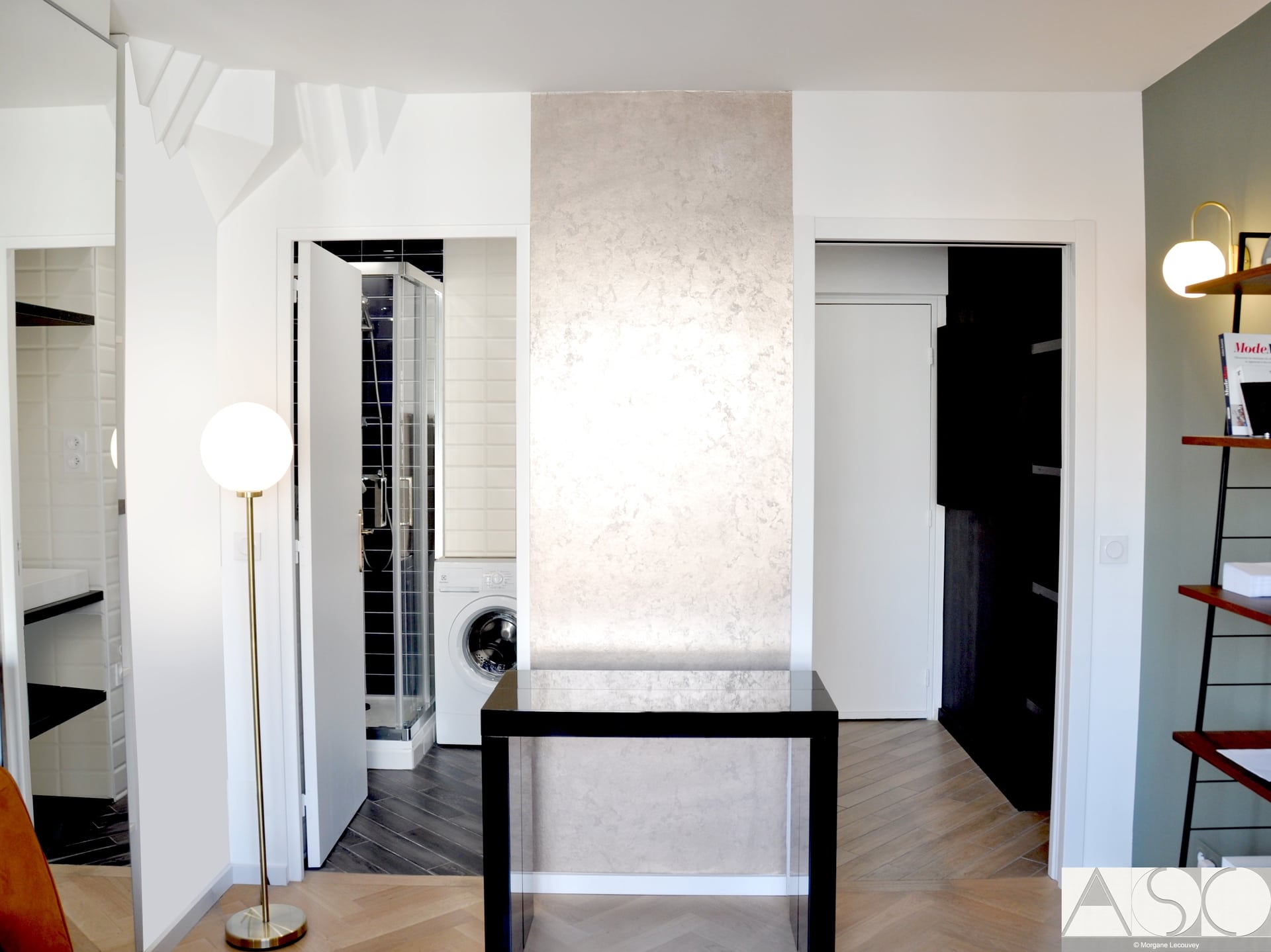 Après travaux — Paris : Rénovation et Agencement d'un Studio de 19 m²