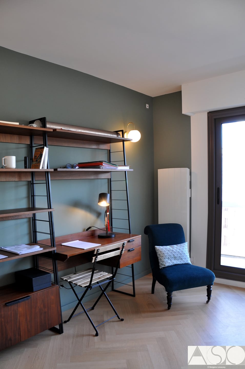Après travaux — Paris : Rénovation et Agencement d'un Studio de 19 m²