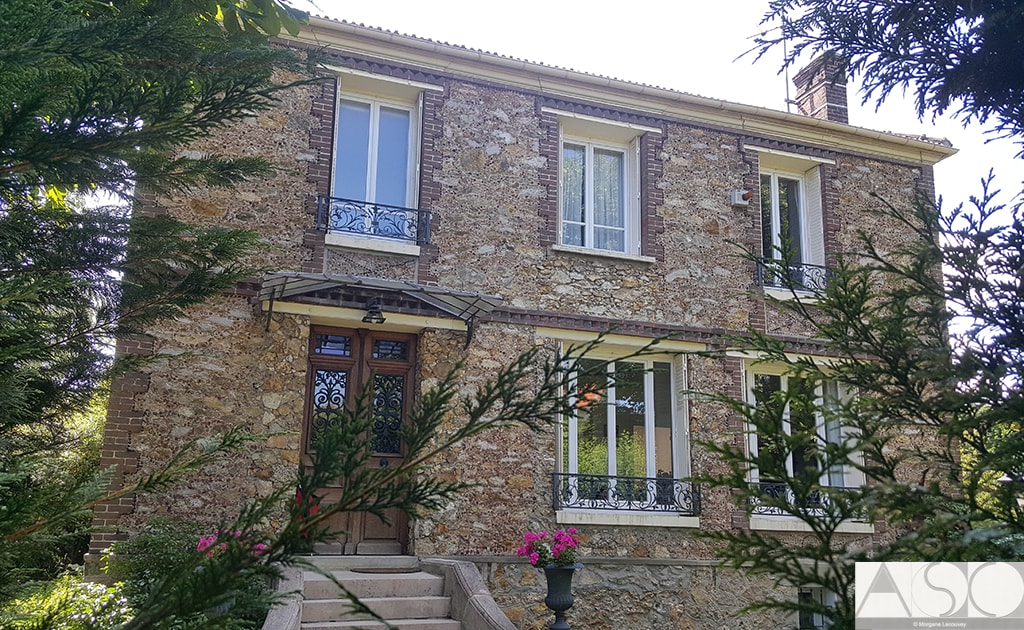 Avant travaux — Surélévation mansart d'une maison individuelle