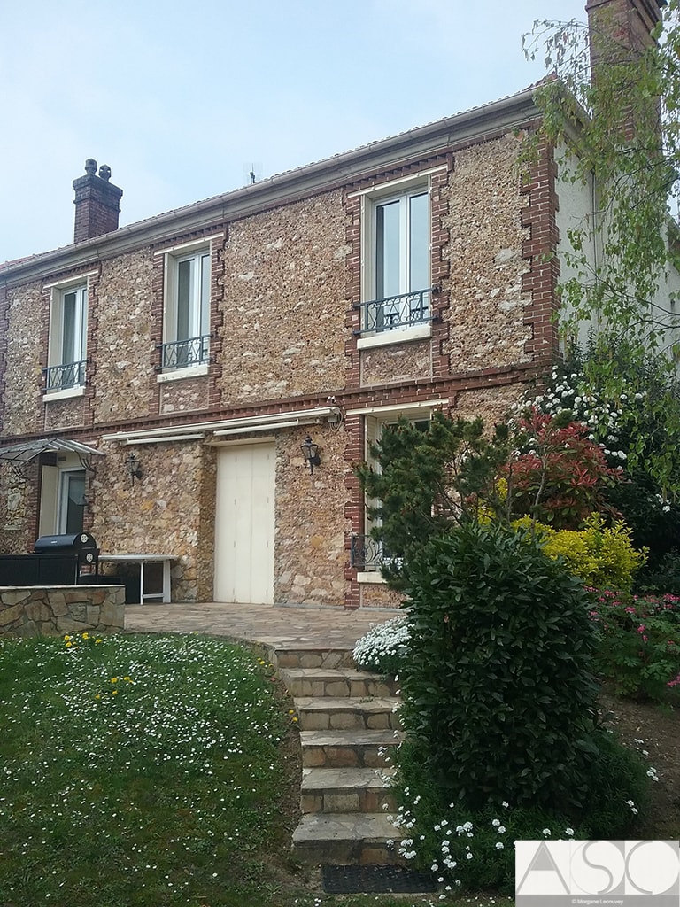 Avant travaux — Surélévation mansart d'une maison individuelle