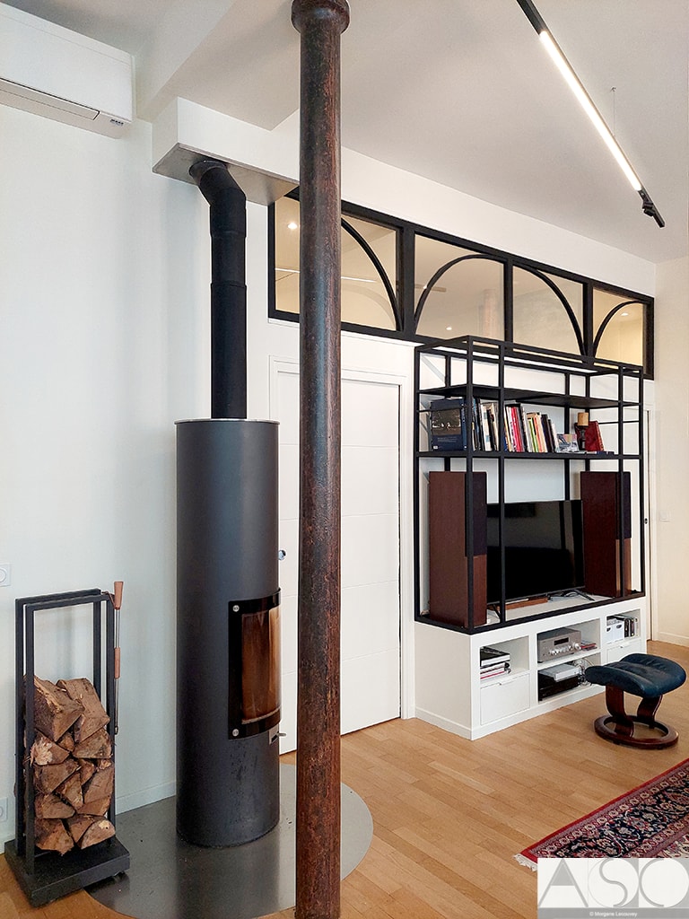 Après travaux — Rénovation totale d'un appartement parisien de 105 m²