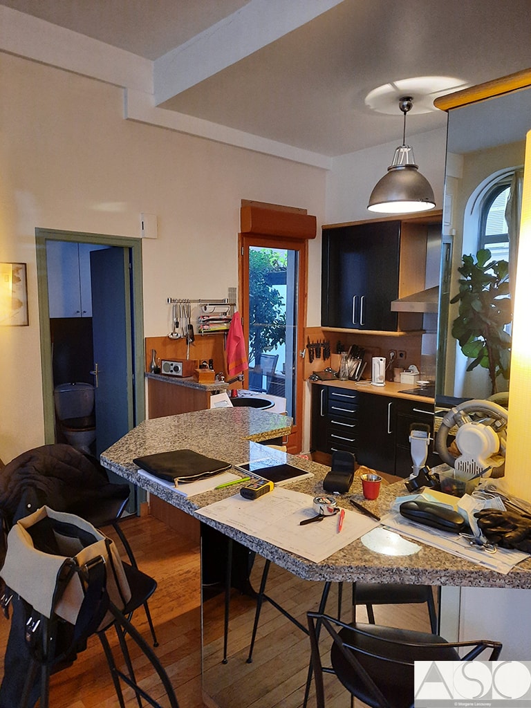Avant travaux — Rénovation totale d'un appartement parisien de 105 m²