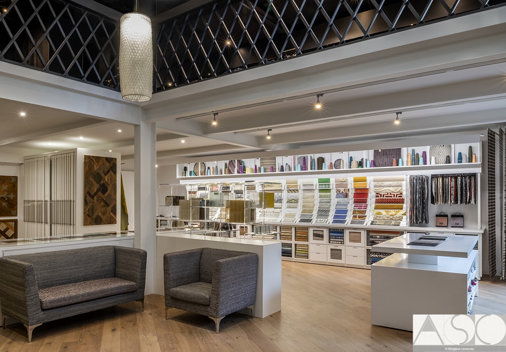 Après travaux — Rénovation et Agencement d'un Showroom Parisien