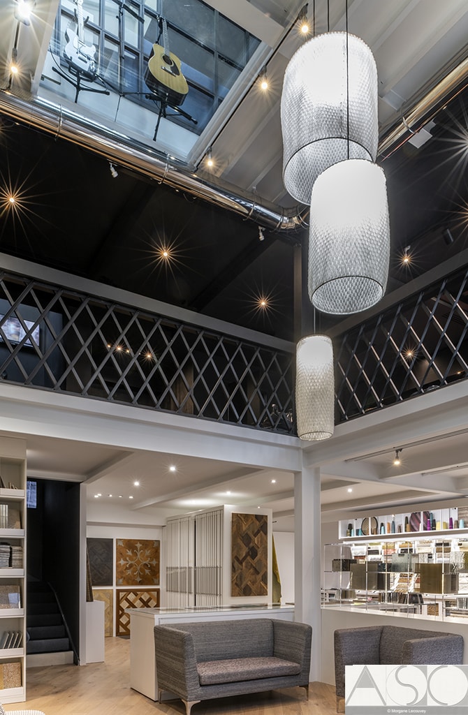 Après travaux — Rénovation et Agencement d'un Showroom Parisien