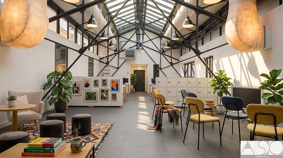 Après travaux — Rénovation & Isolation d'une Verrière de Coworking (Vue 1)
