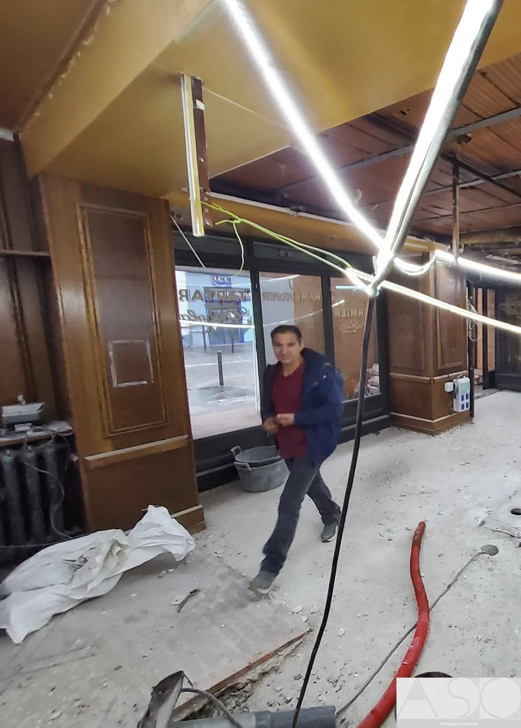 Avant travaux — Rénovation d'une Brasserie Parisienne (Vue 9)