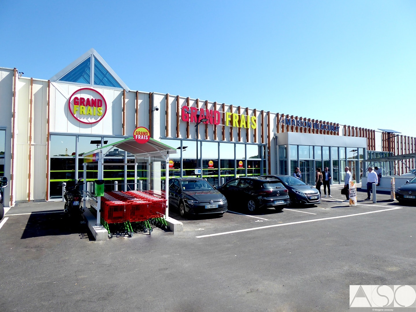 Après travaux — Restructuration d'un Centre Commercial (Vue 1)