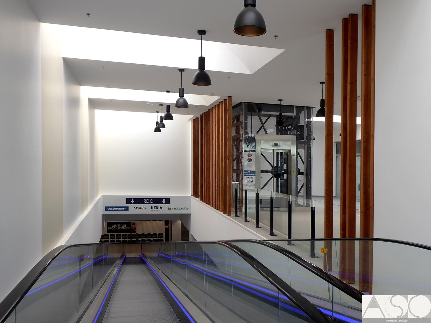 Après travaux — Restructuration d'un Centre Commercial (Vue 7)