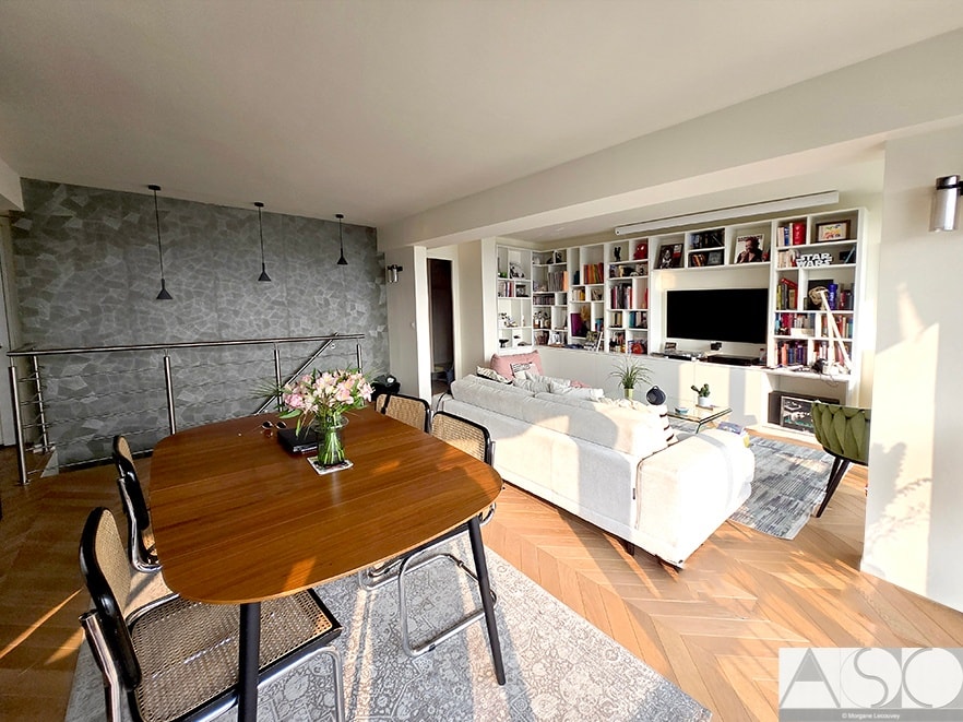 Après travaux — Rénovation & Création d'un Duplex à Paris